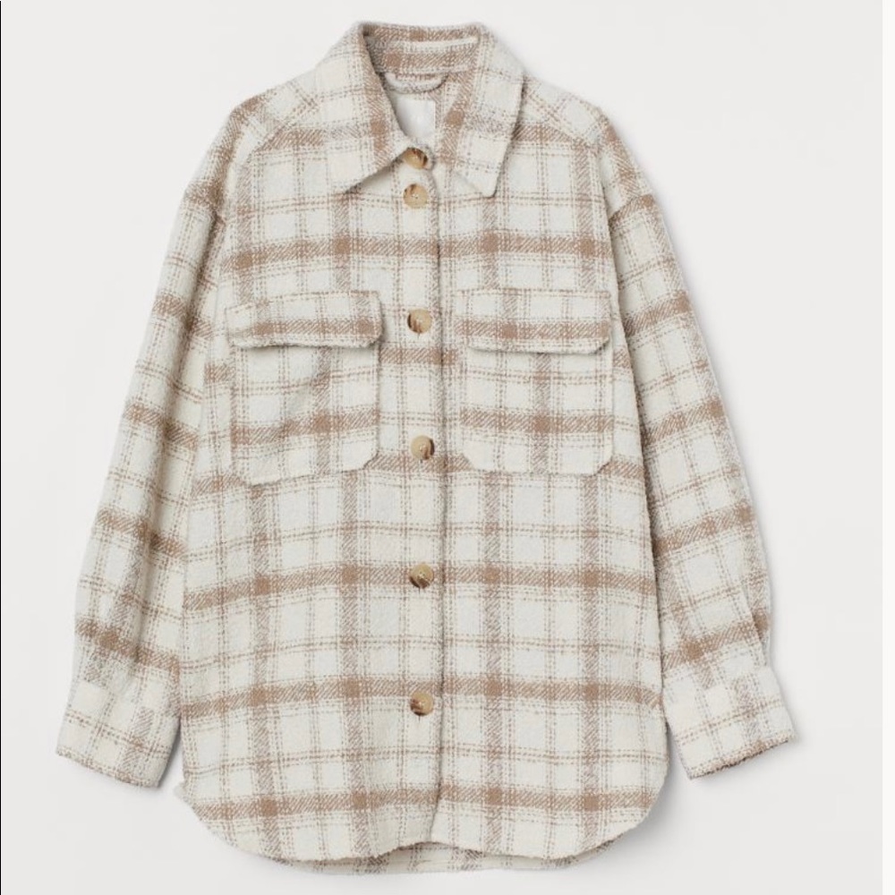 Plaid Shirt Jacket